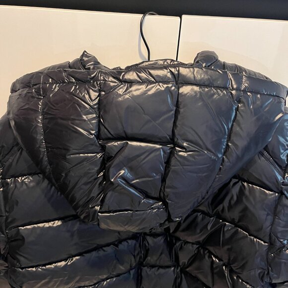 Moncler Black Hooded Down Jacket - Picture 8 of 8